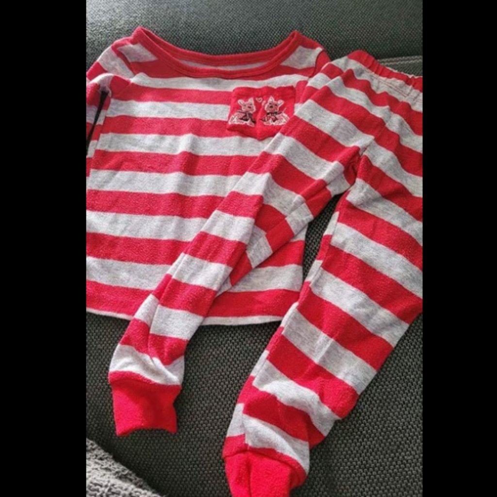 Girls Size 2t Laura Ashley Brand Pajama Set